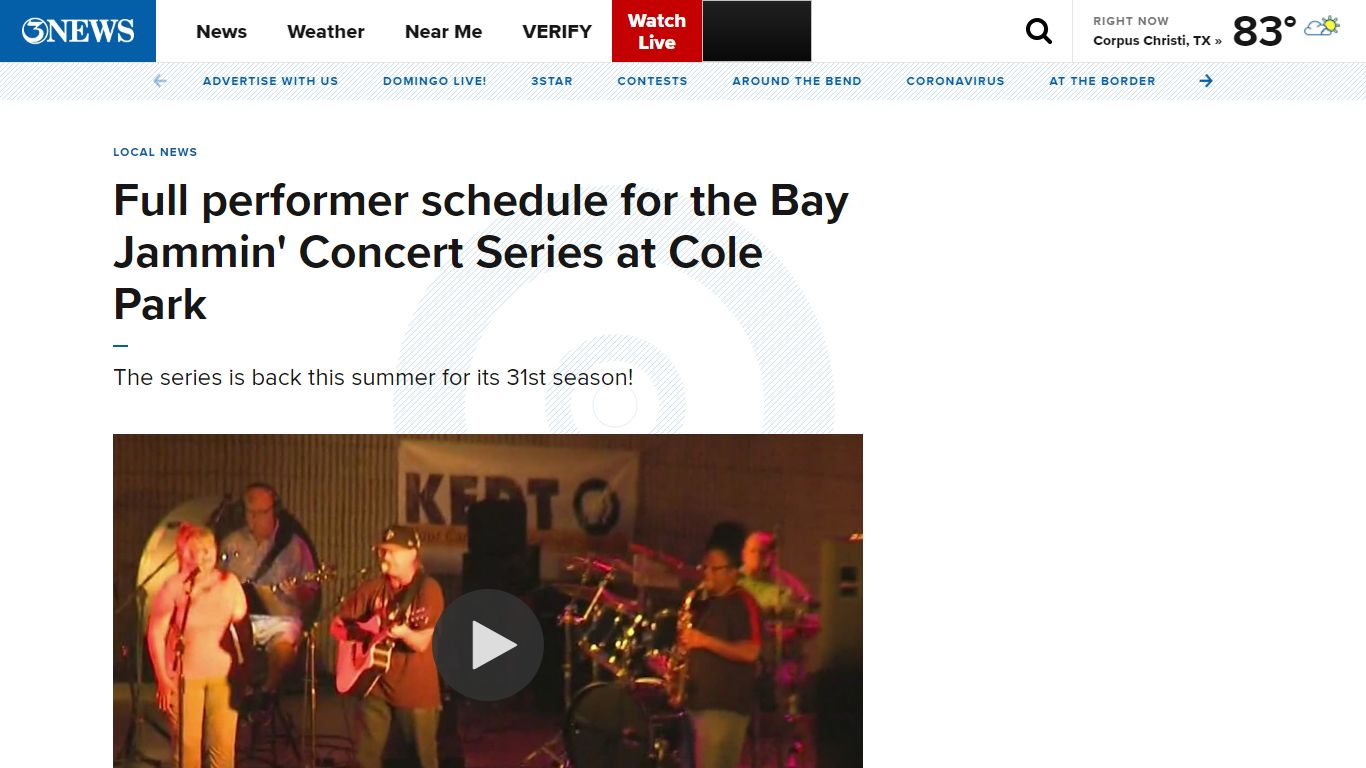 Free live music at Cole Park | kiiitv.com